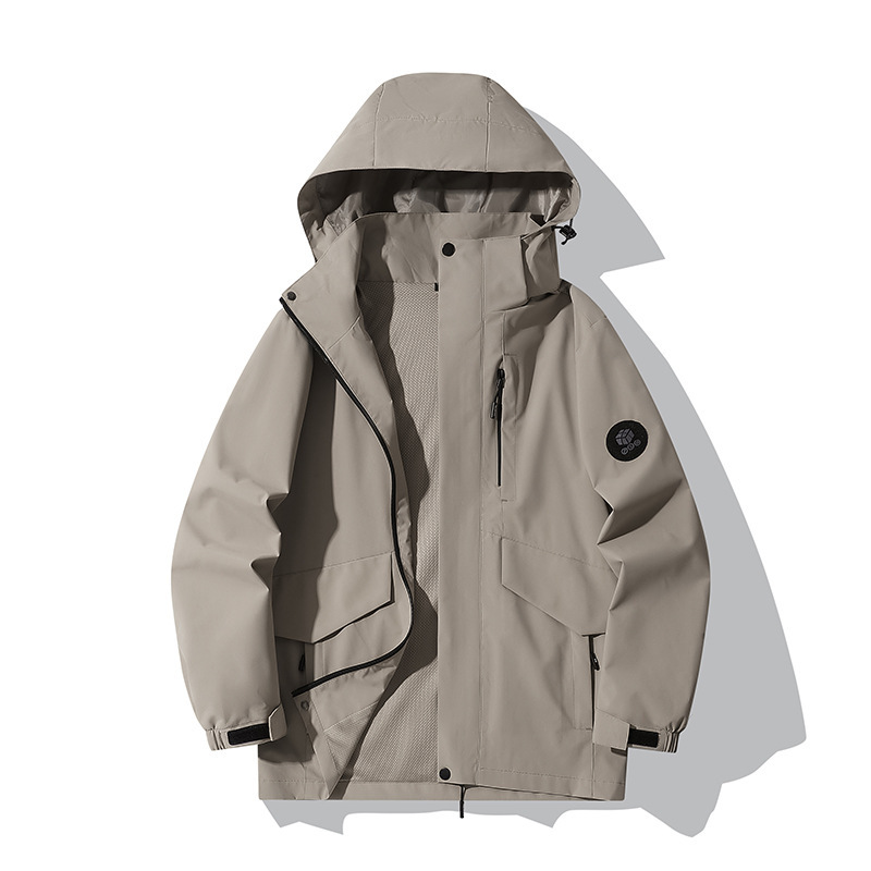 Veste imperméable Khaki