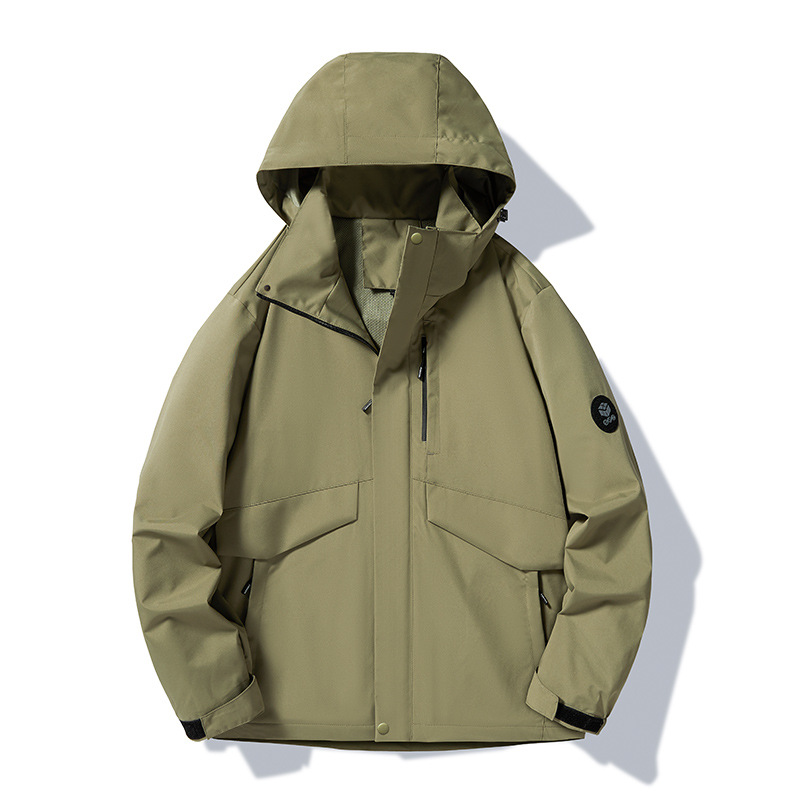 Veste imperméable Matcha Green